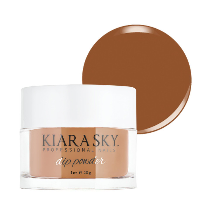 Kiara Sky Dip Powder Brown Tones 1 oz Treasure The Night
