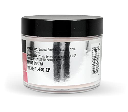 Mia Secret Cover Pink Acrylic Powder Easy to Apply 2 Ounce