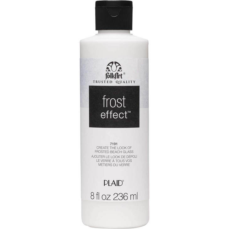 FolkArt 7191 Frost Effect Top Coat 8 oz Frost
