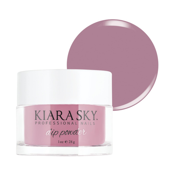 Kiara Sky Dip Powder Purple Tones 1 oz Mauve a Lil Closer