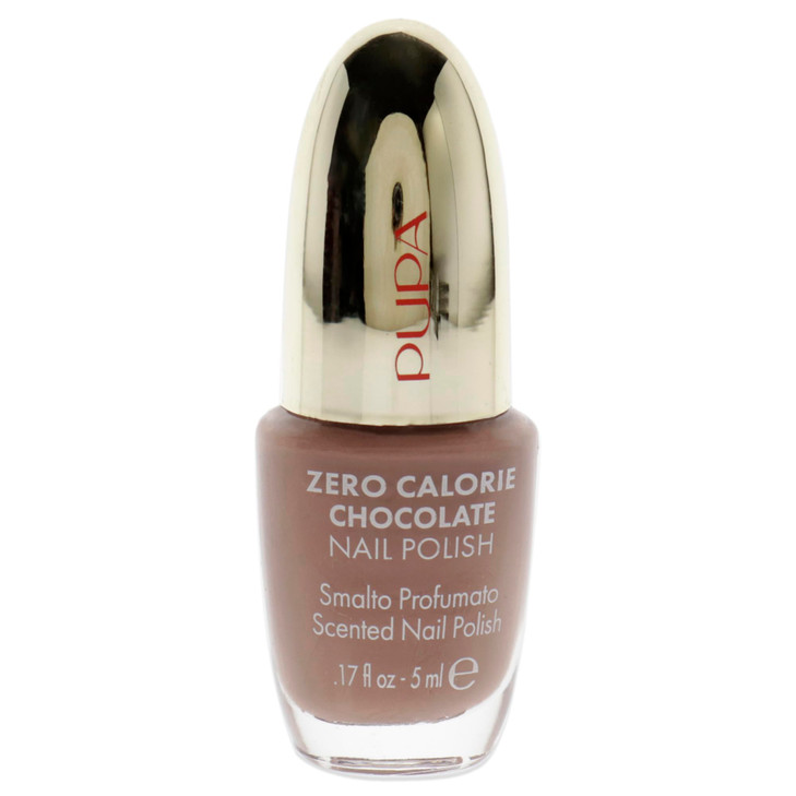 Pupa Zero Calorie Chocolate Nail Polish UltraPigmented Colour Volumizing Texture With A 3D Effect Paraben Free And Derma