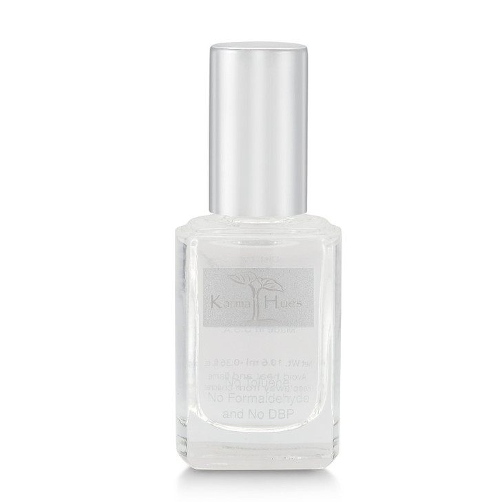 karma organic Gel Top Coat Nail Polish 043 FL oz UV Shine Finish Quick Dry No Wipe Nail Lacquer Long Lasting No Chip Top
