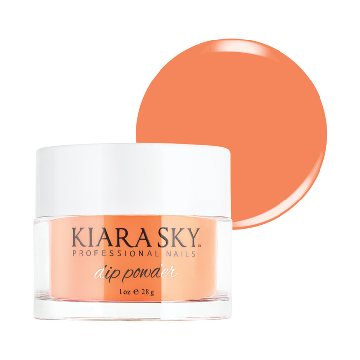 Kiara Sky Dip Powder Orange Tones 1 oz Son of a Peach