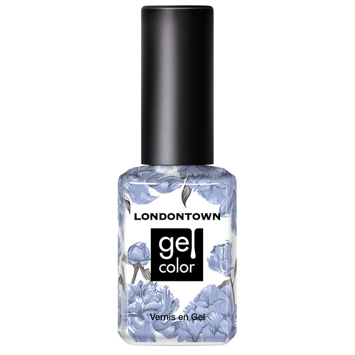 LONDONTOWN UVLED Gel Nail Polish Long Lasting Chip Resistant High Shine Color Glossy Periwinkle Blue Dainty Daze 12ml40f