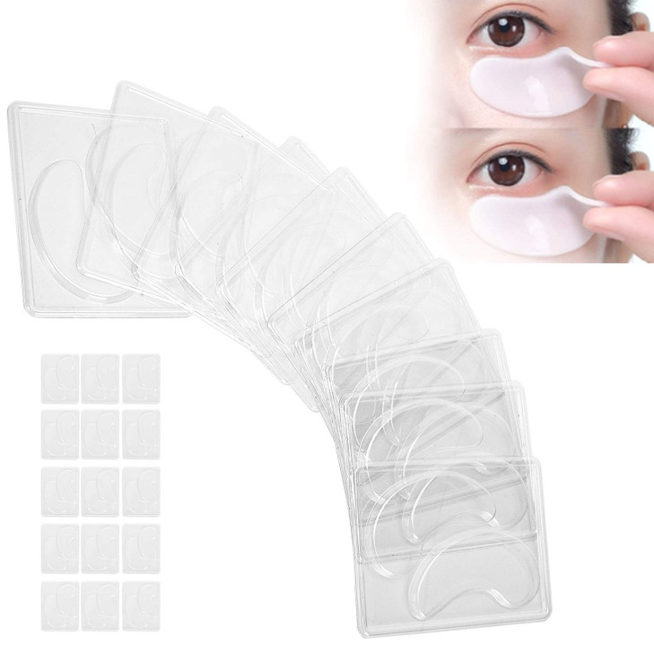 25 Pcs DIY Eye Mask Mold, Portable Reusable Transparent DIY Under Eye Mask Mold for Facial Mask Machine online at globaldelivered