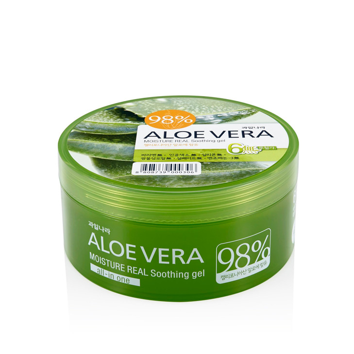 Kwailnara 98percent Aloe Vera Moisture Real Soothing Gel