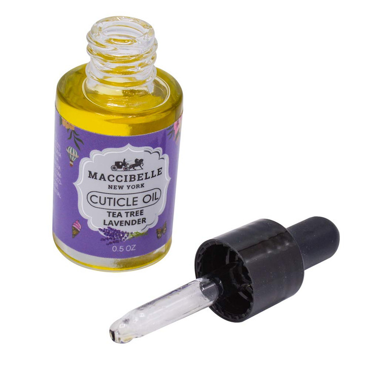 Maccibelle Cuticle Oil 05 oz Heals Dry Cracked Cuticles Lavender 05 Fl Oz Pack of 1