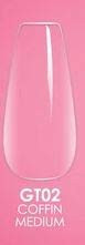 Kiara Sky Gelly Tips Soak Off Soft Gel Nail Extensions 500 pieces 10 Sizes Medium Coffin