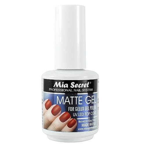 Mia Secret Matte Gel For GELUX Gel Polish made in USA