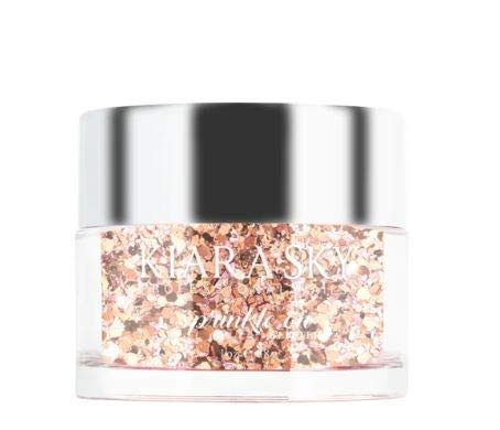 Kiara Sky Nail Art 3D Glitter 1 oz Sprinkle On Collection Mix with Acrylic Gel Polish or dip Powder The Finer Things
