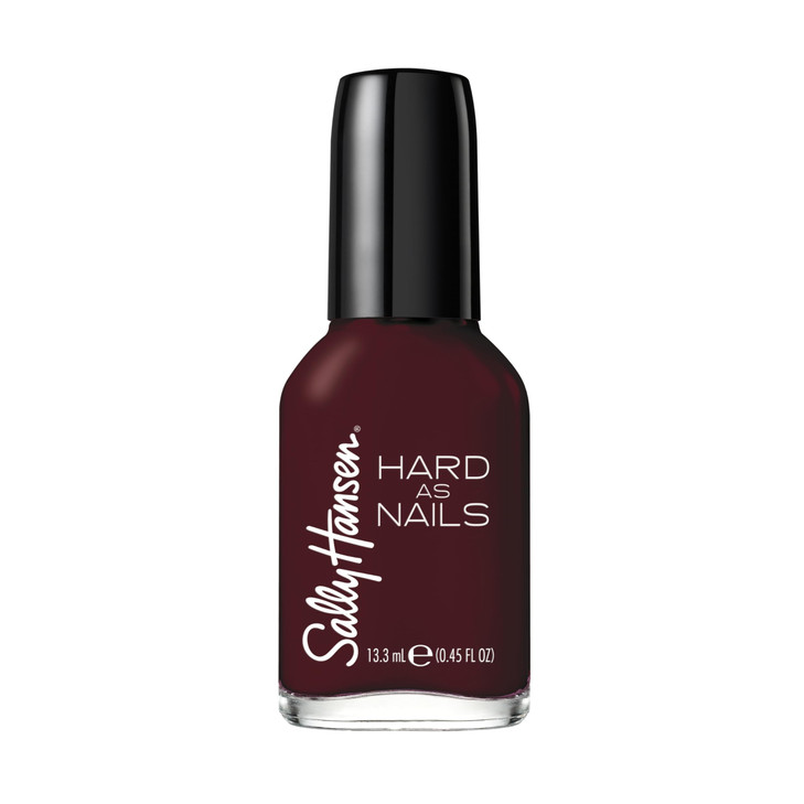 Sally Hansen Hard as Nails Garnet Attention Long Lasting Chip Resistant Opaque Shiny Red Nail Polish
