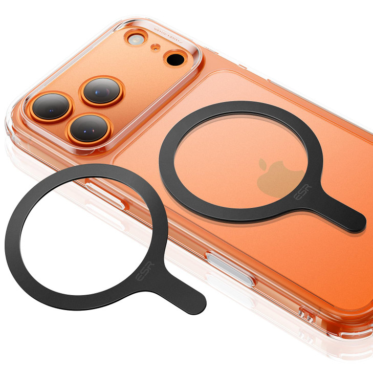 ESR for MagSafe Sticker, MagSafe Ring, 2 Pack Metal Ring for Phone case, Universal Wireless Charger Conversion Kit for iPhone 17/16/16e/15/14/13/12/1