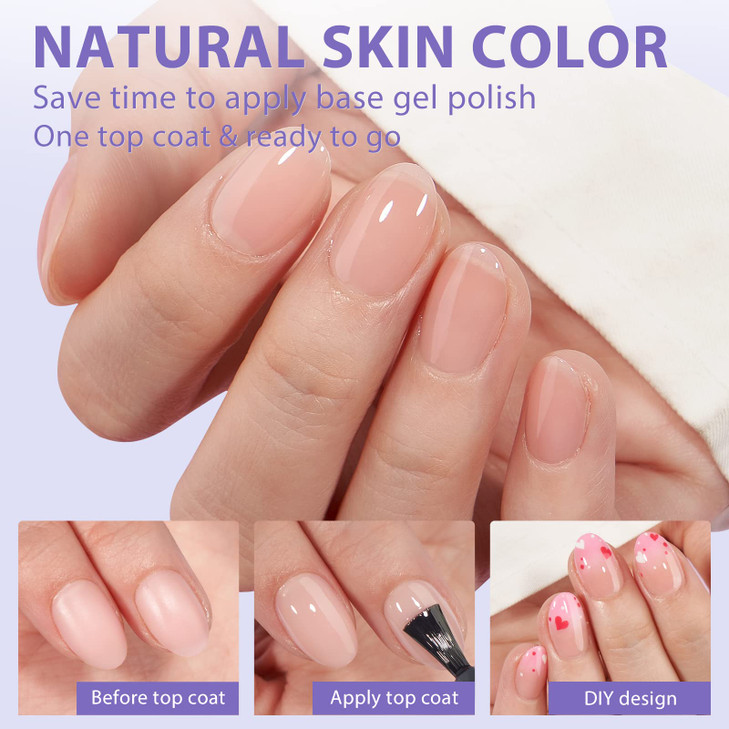 BTArtbox 160pcs Almond Plastic False Nails Extra Short with Primer Cover Jelly XCOATTIPS 16 Sizes Full Well Tips Pressur