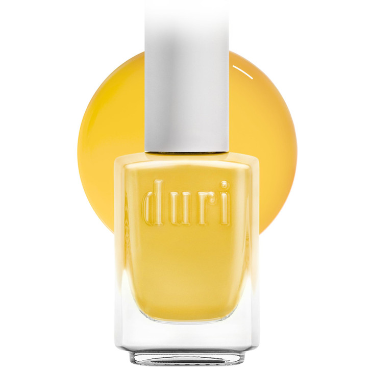 duri Nail Polish 101S Summer Dream Pastel Yellow Shade