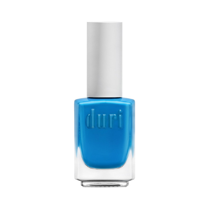 duri 160N Tsunami Neon Blue Nail Polish Matte Finish Quick Drying 045 Fl Oz