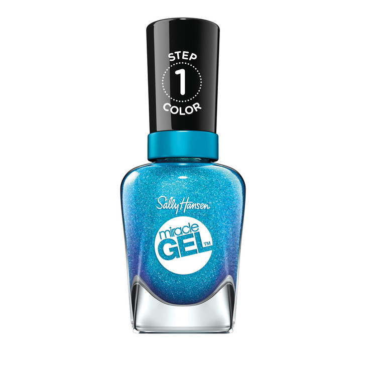 Sally Hansen Miracle Gel Salon Quality Nail Polish GelLike Formula TwoStep System No UV Light Needed Long Lasting Opaque