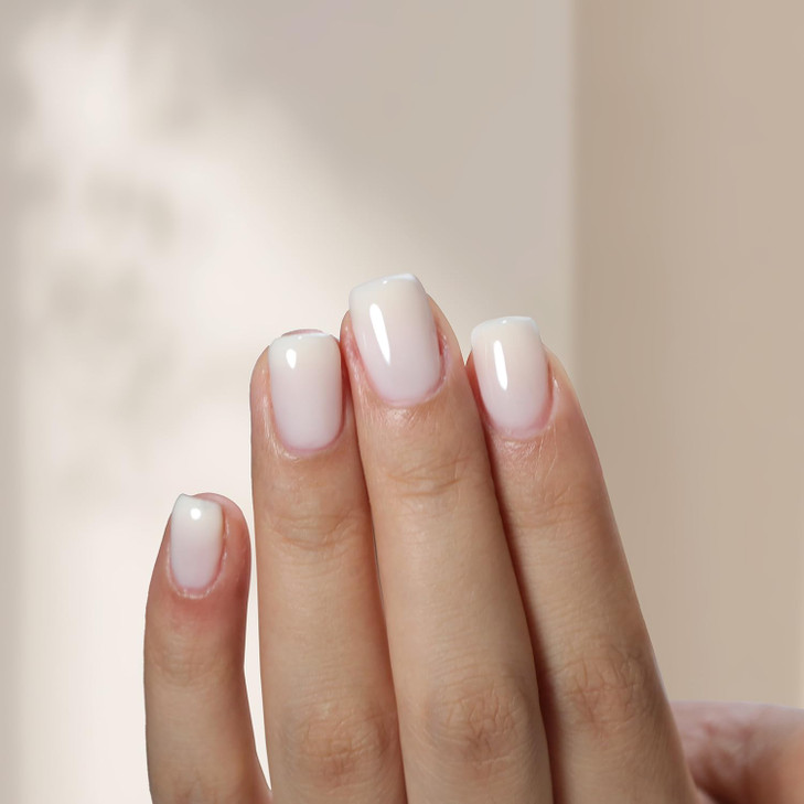 FZANEST Rubber Base Gel For Nails Builder Nail Sheer Jelly Cream White Color Elastic Rubber Base Coat for Nail Strengthe