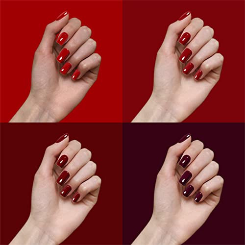 Vishine Gel Nail Polish 6 Colors Art Set Mirror Soak Off UV LED Classic Color Set 8ml