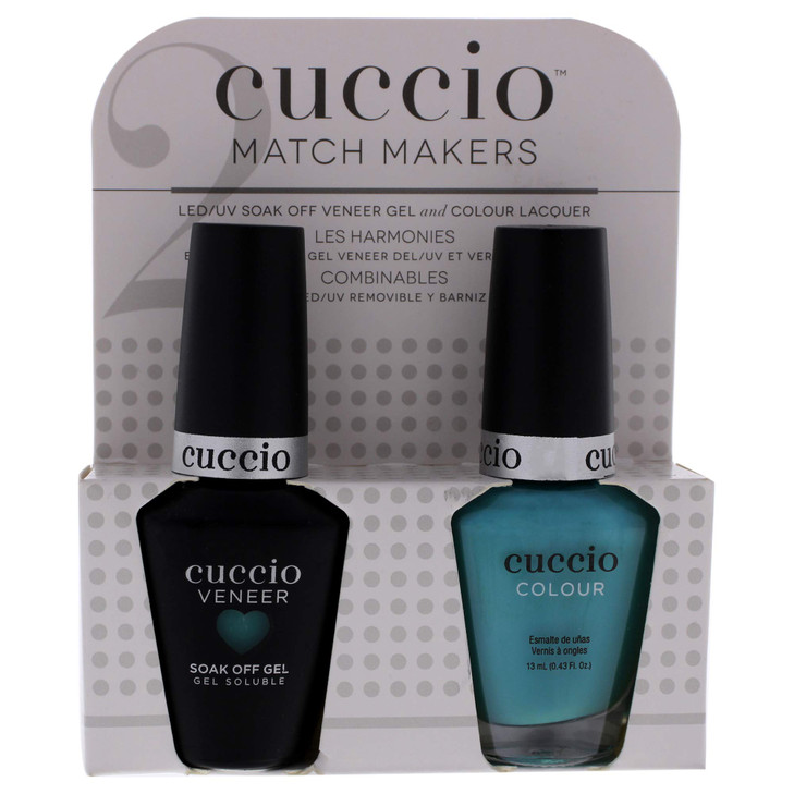 Cuccio Matchmaker Colour Nail Lacquer Veneer Gel Polish For Manicures Pedicures Full Coverage Long Lasting High Shine Cr