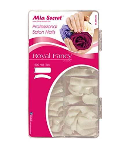 Mia Secret 500 Nail Tips Natural