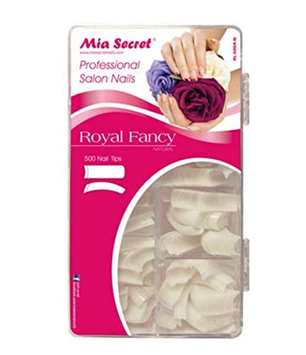 Mia Secret 500 Nail Tips Natural