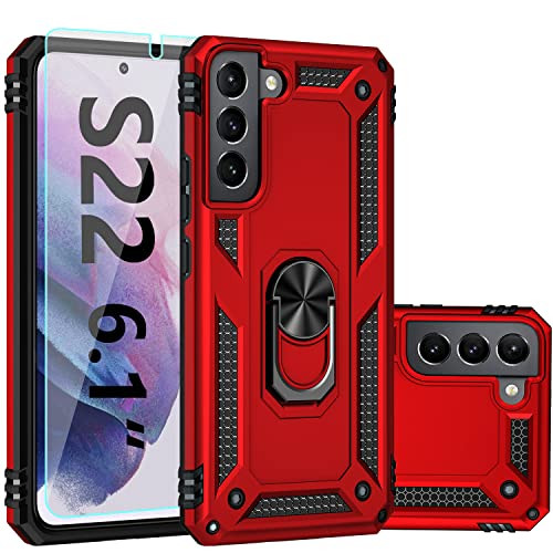 SKTGSLAMY for Samsung Galaxy S22 Case,Galaxy S22 Case,with Screen Protector,[Military Grade] 16ft. Drop Tested Cover with Magnetic Kickstand Car Moun online at globaldelivered
