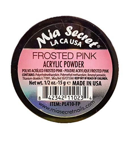 Mia Secret Professional Nail System Acrylic Powder 5 oz Frosted Pink