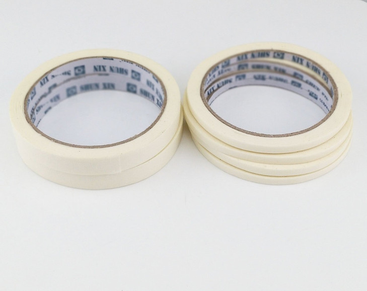 yueton Pack of 6 Soft Manicure Nail Art Tips Guide Tapes Striping Line Sticker Decor Tool
