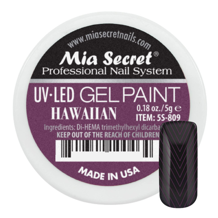 Mia Secret Professional Nail System UVLED Gel Paint 5 grams Hawaiian
