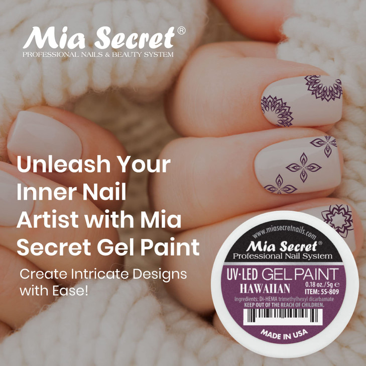 Mia Secret Professional Nail System UVLED Gel Paint 5 grams Hawaiian