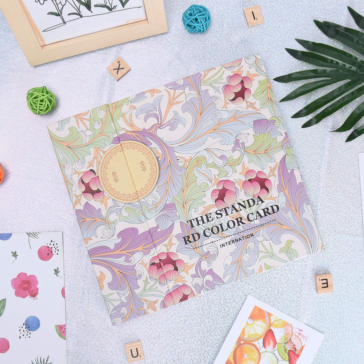 Noverlife 120 Nail Colors Display Book with 120 False Nail Tips Nail Art Samples Color Swatches Cardboard Nail Gel Polis