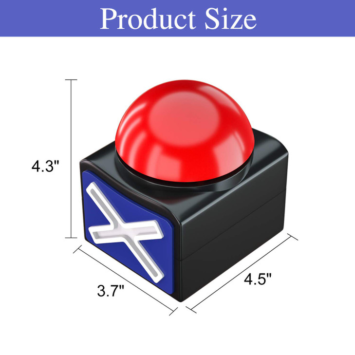 BEAN LIEVE Game Answer Buzzer Game Buzzer with Lights and Sound Trivia Quiz Got Talent Buzzer Buzzer Buttons for Game Sh