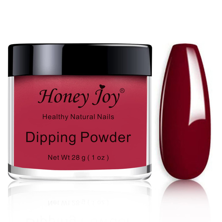 28gBox Rossi Nail Dipping Powder Red Wine Dark Dip Powder Nail Kit no19