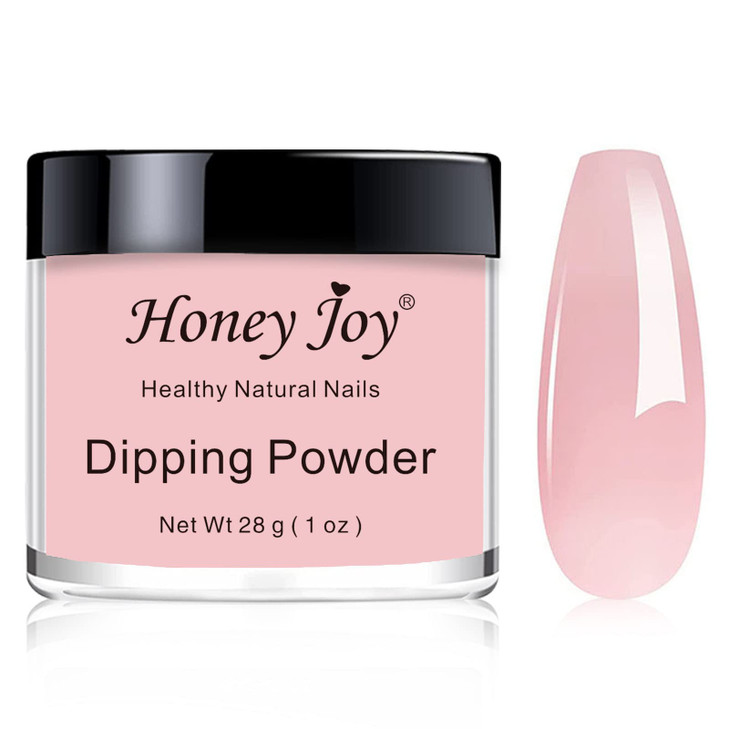 28gBox Fine Dipping Powder French Manicure Clear FoundationPink White Dip Powder Nails Starter KitClear Pink