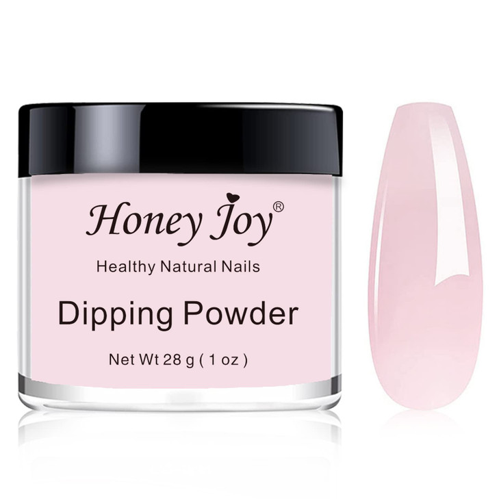 28gBox Fine Dipping Powder French Manicure Clear FoundationPink White Dip Powder Nails Starter KitClear Natural Pink