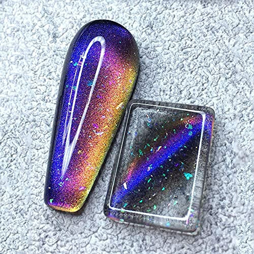 Major Dijit 15ml 9D Wide Cat Eyes Gel Nail Polish Magnetic Starry Sky Galaxy Gel Polish Aurora Glitter Galactic Effect N