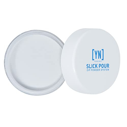 Young Nails SlickPour Dip Powder Extended Wear Dip Powder Nail Color for use with SlickPour System Prep Base Activator T