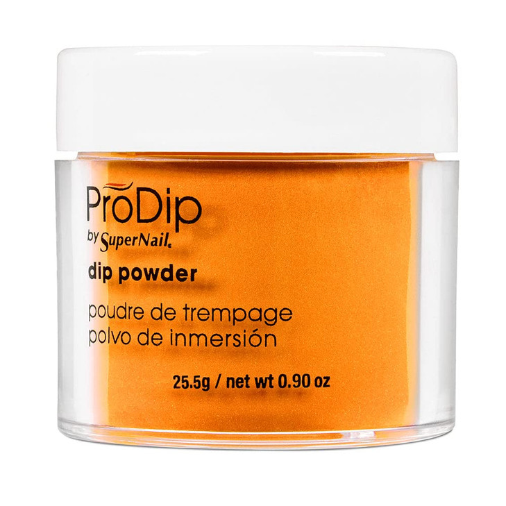 Supernail Prodip Colored Acrylic Dip Amazing Apricot 09 Ounce