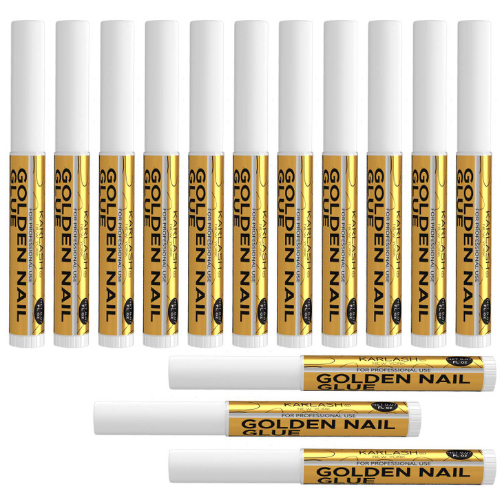 14 pcs Nail Tip Glue Adhesive Super Bond for Acrylic Nails Tips 007 oz for Each Glue