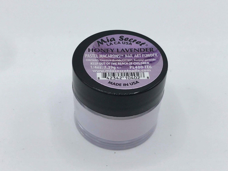 Mia Secret ACRYLIC POWDER PASTEL MACARONS SINGLE JAR PICK YOUR COLOR 2018 Collection HONEY LAVENDER