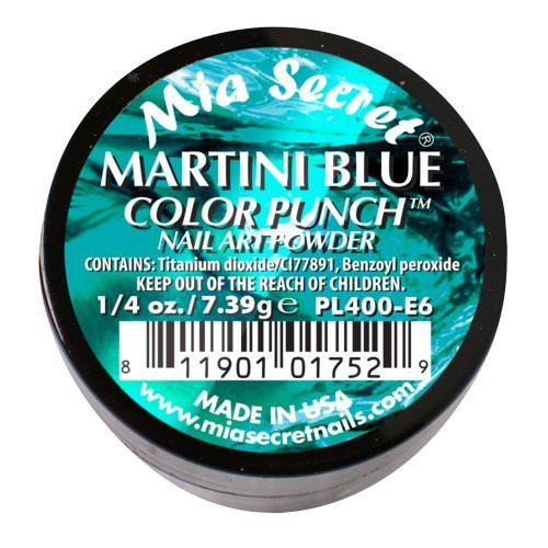 Mia Secret Professional Color Punch Collection Acrylic Powder Pick Your Color Martini Blue