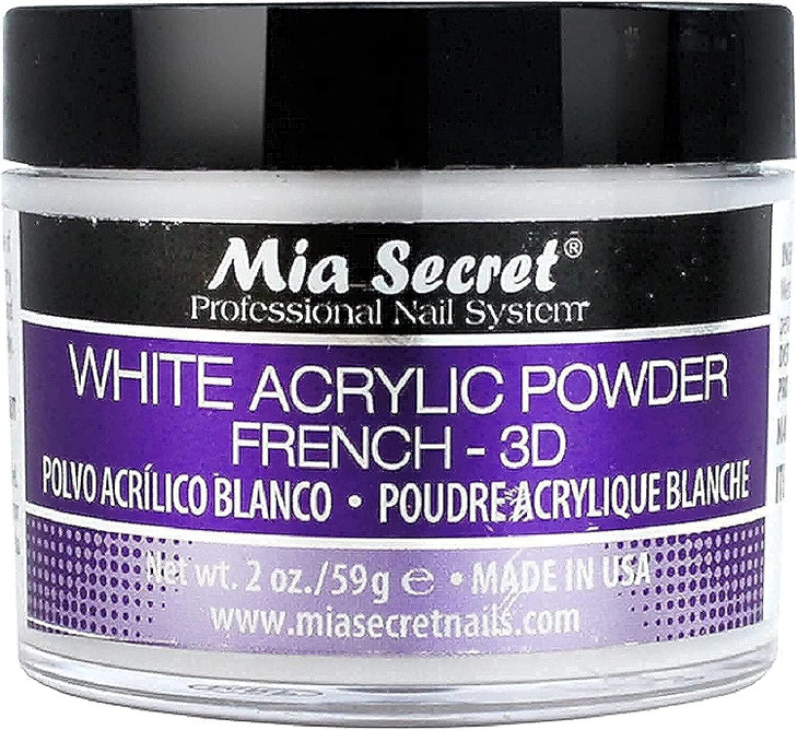 Mia Secret White Acrylic Powder 2oz