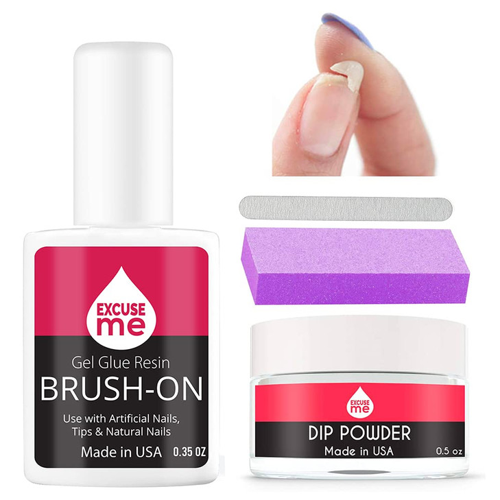 Professional Nail Repair Kit for Broken Cracked Split and Weak Nails Easy to Use and Apply Life saver nail Kit for Quick