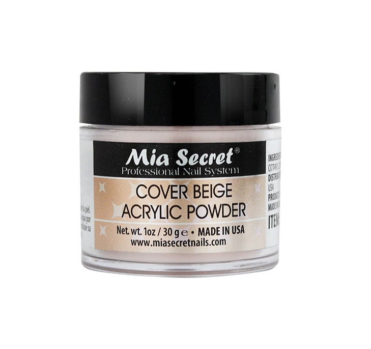 Mia Secret Acrylic Nail Powder 1oz Cover Beige