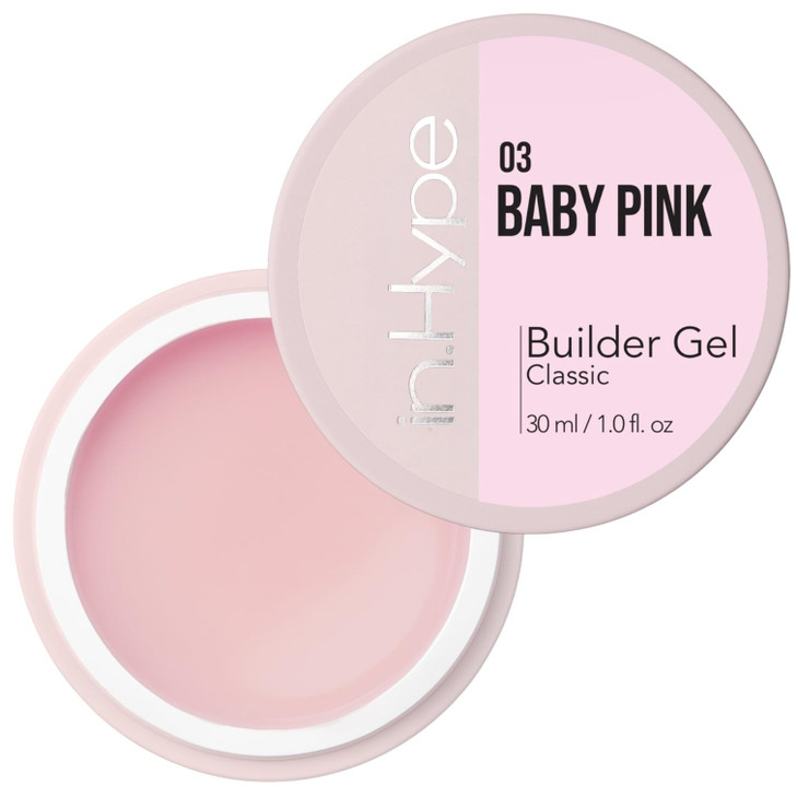 INHYPE UVLED Hard Builder Gel for Nail ExtensionStrengthening Baby Pink3 Sculpting Color UV gel for nail