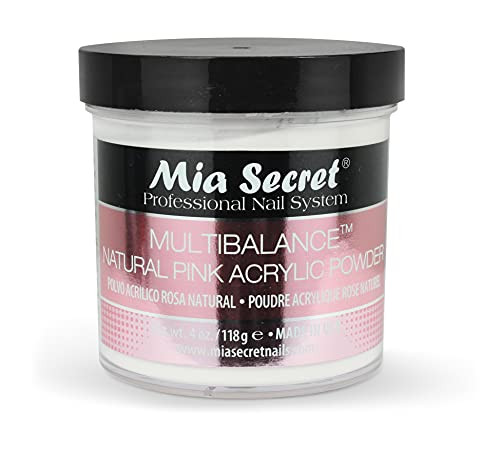 Mia Secret Acrylic Powder Multi Balance Natural Pink 4 Oz