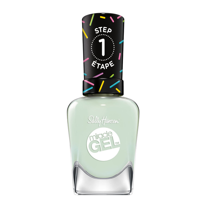 Sally Hansen Miracle Gel Donut Shop Collection Nail Polish Mint Together 05 Fl Oz