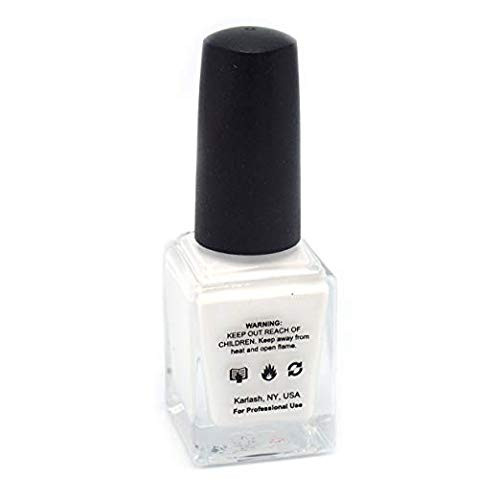 Karlash Nail Polish for White French Tips Nail Art 05 ounce