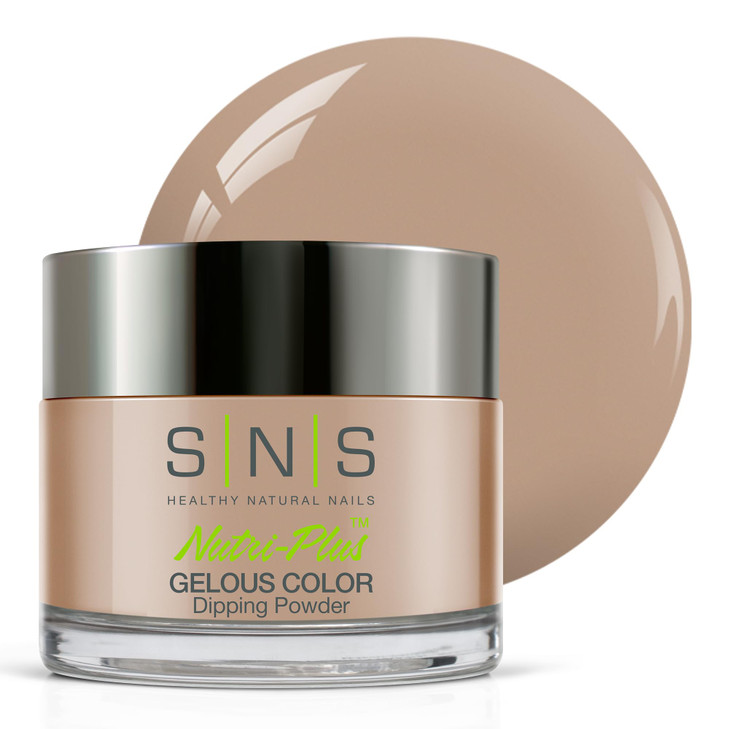 SNS Nail Dip Powder Gelous Color Dipping Powder Storm In The Distance Natural NudesBeige Taupe Shimmer LongLasting Dip N