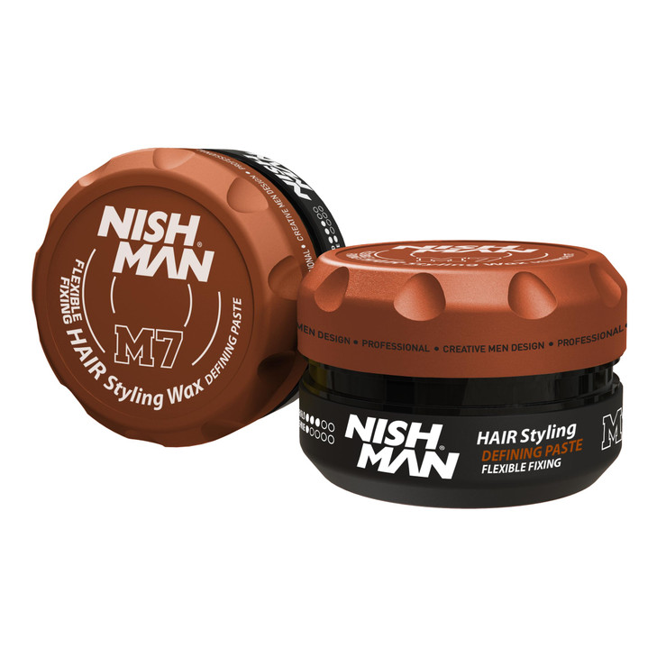 Nishman M7 Medium Hold Low Shine Flexible Defining Hair Paste (100ml/3.4oz) online at globaldelivered